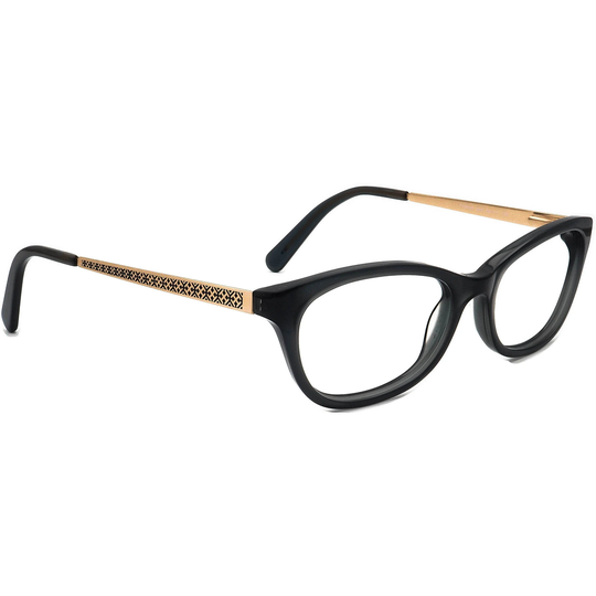 Tory Burch Eyeglasses Ty2030 849 Pacific Blue/Gold Cat Eye Frame 52[]17 135