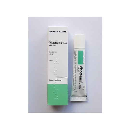 Viscotears Carbomer Gel Bausch+Lomb Eye Drops Relieves Dry Eyes Discomfort Blurred Vision Red Blood Anti-Itchy