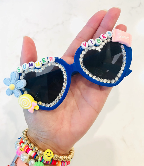 Personalized Kids Heart Sunglasses