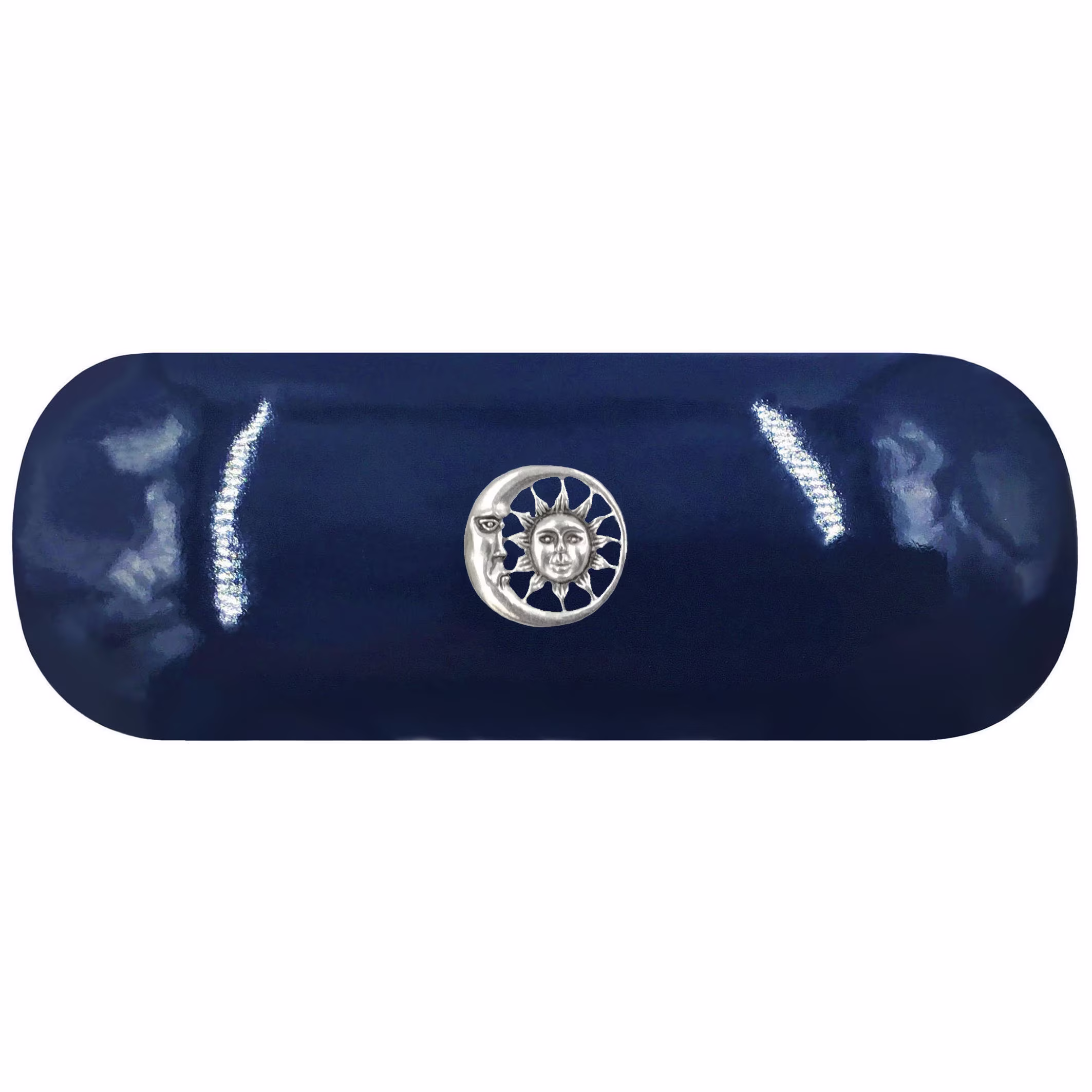 Circle Moon & Star Hard Glasses Case. Celestial Spectacle Day Night Reading Eyeglasses Planetary Sunglasses Case Birthday Gift