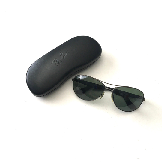 Mens Vintage Ray Ban 3526 Polarised Sunglasses Glasses 63-14