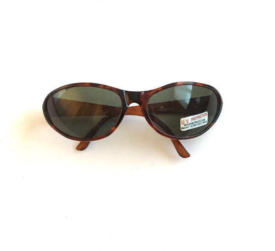 Mens Womens Vintage Retro Brown Tortoiseshell Foster Grant Wraparounds Sports Sunglasses Glasses