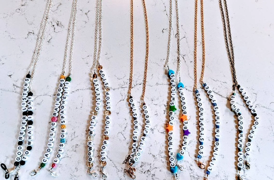 Phish Custom Gemstone Mask Chains