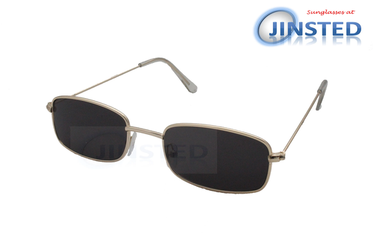 Unisex Adult Modern Black Sunglasses With Gold Frame Uv400 Protection Cl079