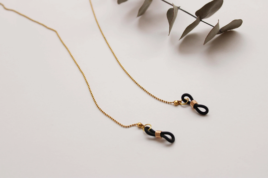 Stainless Steel, Glasses Chain, Gold Sunglasses Holder