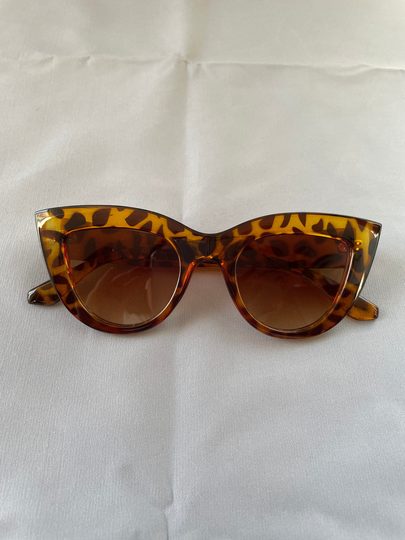 Cat Eye Sunglasses With Thick Frame | Tortoise Shell Leopard Print Vintage Sunglasses| Oversized Quick Dispatch