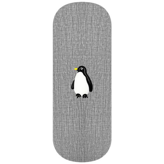 Penguin Hard Glasses Case. Bird Lovers Spectacle Artic Reading Eyeglasses Children's Sunglasses Animal Birthday Gift