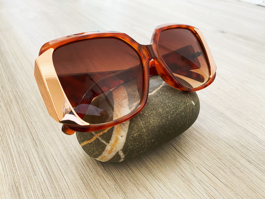 Trendy Luxury Women Square Sunglasses Fashioned Oversized Frame