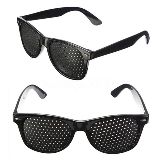 (As Seen on Image) Vision Care Eyesight Improve Training, Eye Glasses, Eyewear, Anti-fatigue, Black Effectively, Relieve Eye, Fatigue Eyeglasses