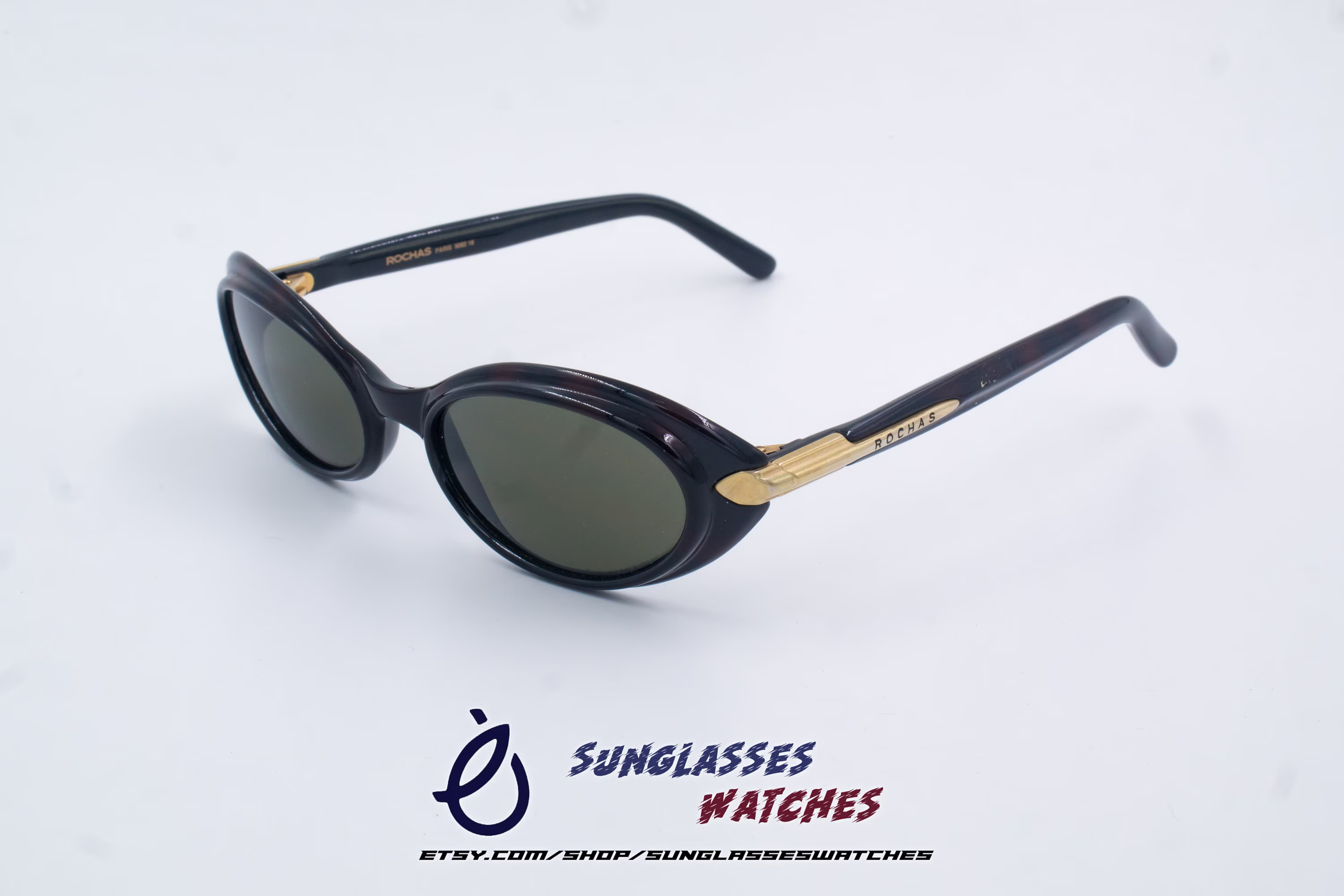 Rochas Paris 9082 16 Made in France 1970S Vintage Designer Sunglasses/Men Women Nos