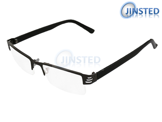 Adult Dark Silver Half Rim Reading Glasses Spectacles Readers Strength From +1.00 - +4.00 Rg033