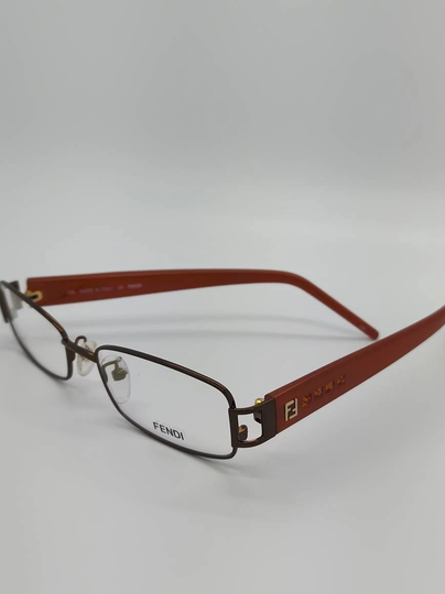 Vintage New Old Stock Fendi Bronze Orange Mod F941 Demo Lenses