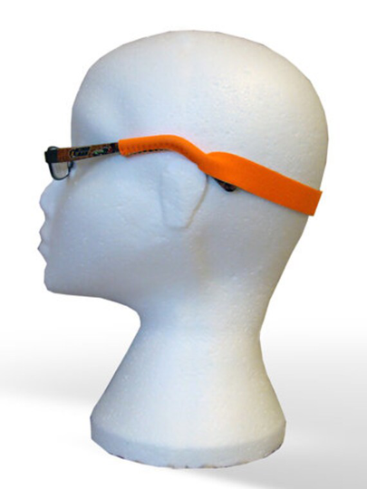 Girls/Boys Childs Orange Neoprene Sunglasses Glasses Head Band Strap Cord Retainer