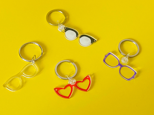Eyeglasses Keychain