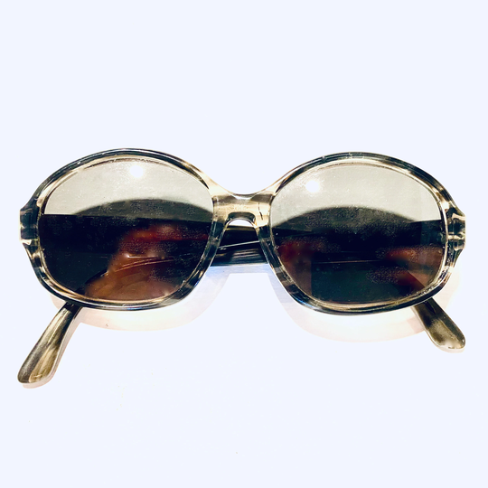 Vintage Mid Century Round Tortoise Sunglasses