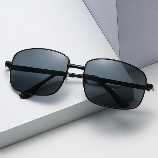 Polarised Classic Black Sunglasses, Mens, Womens, 80S Retro Vintage Fashion