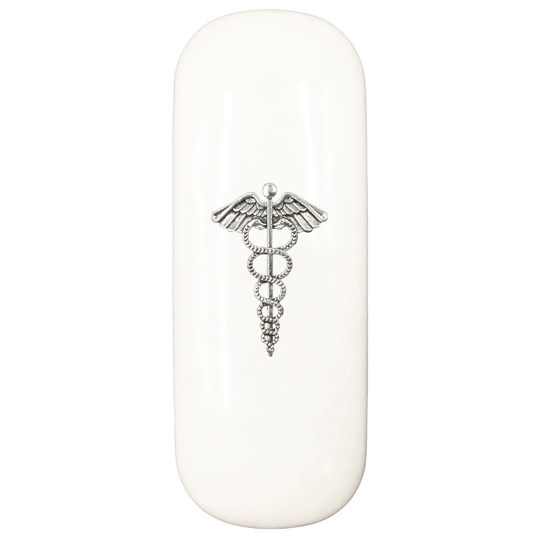 Caduceus Glasses Case. Staff Of Hermes Spectacle Medical Eyeglasses Rod Asclepius Sunglasses Nhs Nurse Birthday Gift