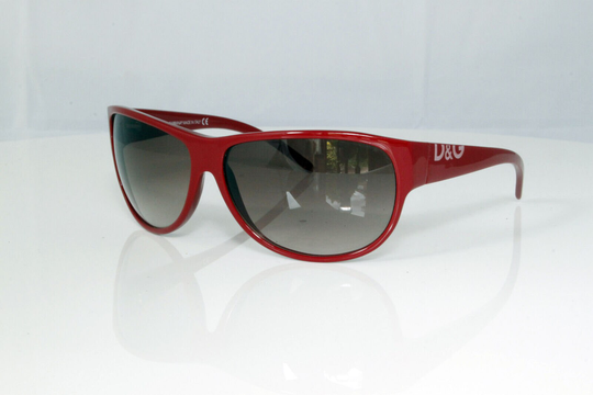 Authentic Dolce Gabbana Mens Womens Vintage Sunglasses Red Dg 2213 482 27467