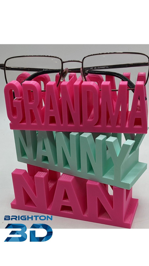 Nan Glasses/Grandma Nanny Reading Glasses Holder/ Present For Spectacles Holder Gift Side Table Storage
