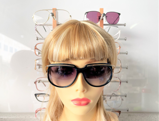 Vintage 1980S Womens Sunglasses With Custom Made Gray Gradient Lenses-Choice Of Frame Color Style Luxor-Sp Size 57-14-130