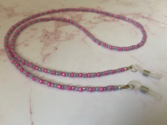 Pastel Multicolour Beaded Glasses Chain For Eyeglasses/Sunglasses