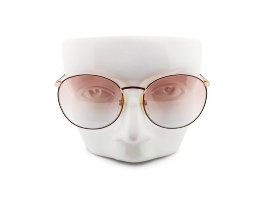 Vintage Silhouette M6039/30 Col 4087 80S Round Sunglasses // 1980S Designer