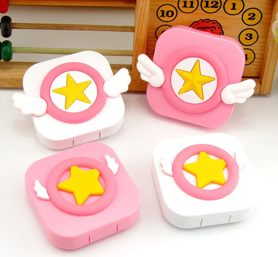 Sailor Moon L Contact Lens Case With Mirror