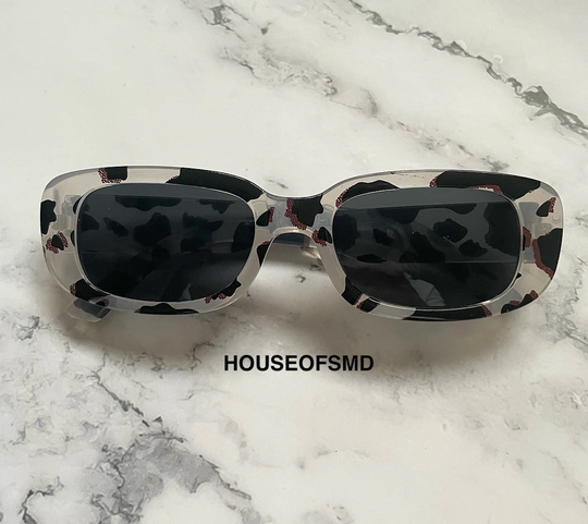 Pattern Sunglasses, Funky Festival Chunky Retro Clothing, Rave Glasses