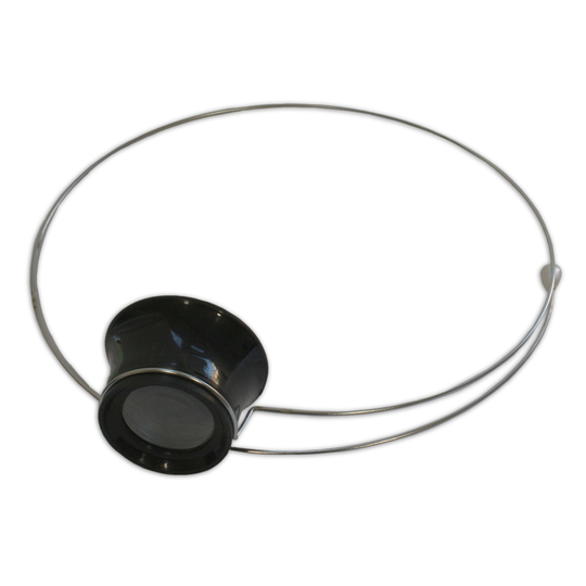 10x Jewellers Watchmakers Eye Glass Loupe Headband Check Gold Silver Scrap | 40