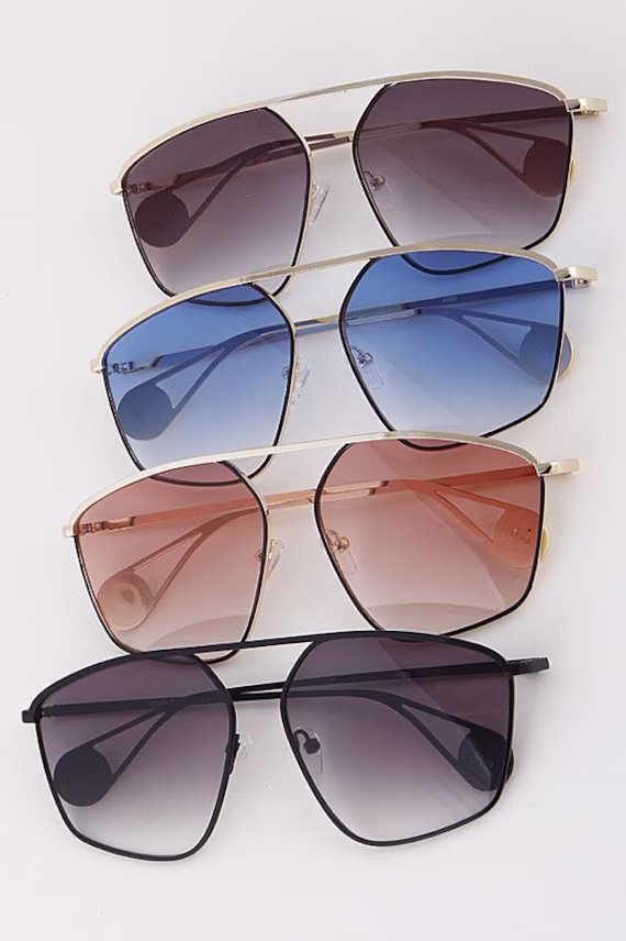 New Generation Aviator Sunglasses, Glasses, Multicolor Unisex Sunglasses