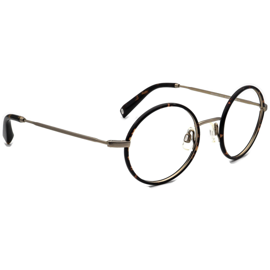 Warby Parker Eyeglasses Gellhorn 4200 Dark Tortoise/Brown Round Frame 46[]19 140