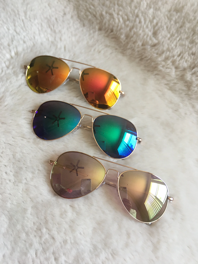 Aviator Iridescent Ii - Sunglasses One Pair Your Choice
