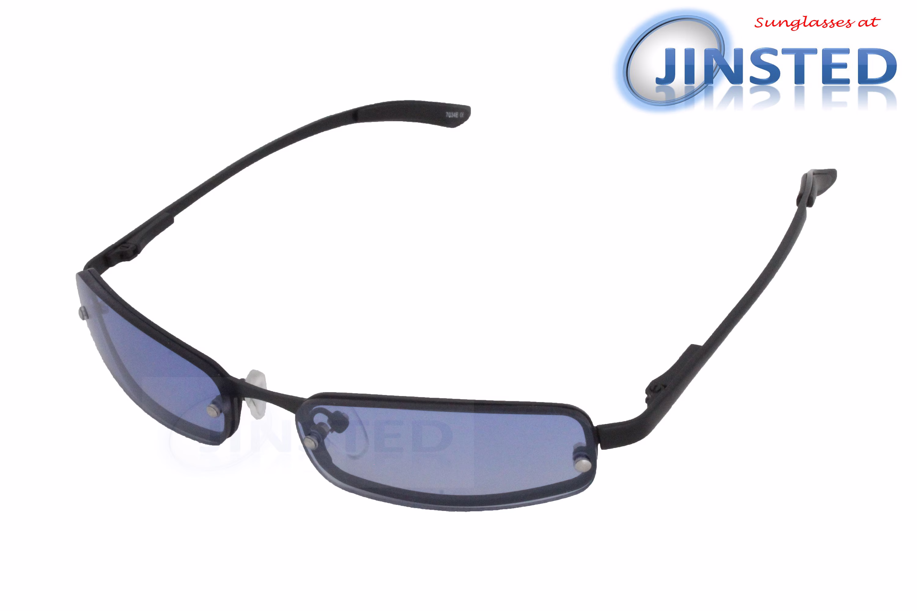 Blue Adult High Quality Sunglasses Wrap Around Sports Frame. Uv400 Protection Cl076