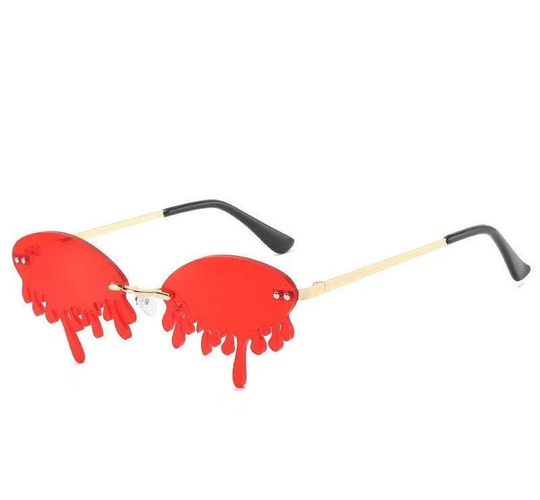 Vintage Dripping Tear Sunglasses