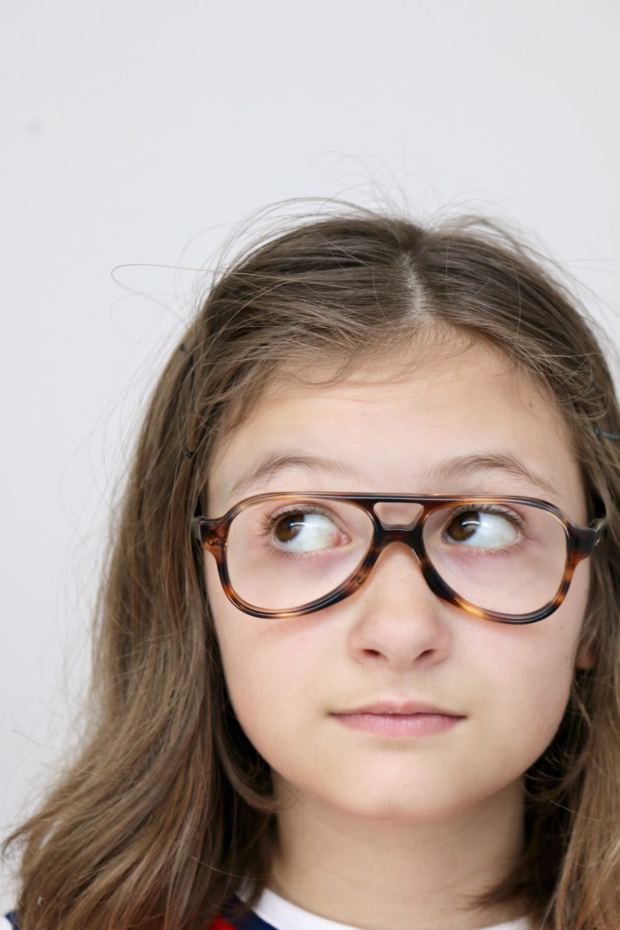 Deadstock, 1960's Tortoise Chiquita Frames For Kids // Double Bridge Aviator Thick Rimmed Youth Eyeglasses Boy Or Girl
