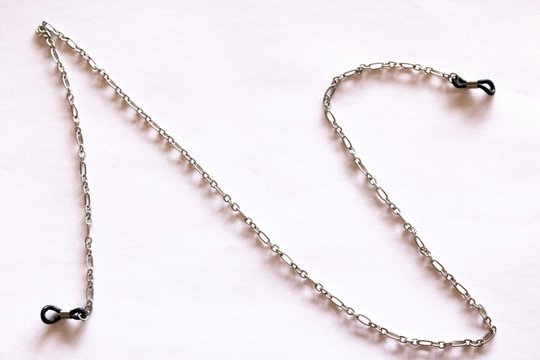 Sunglasses Chain/Cord Glasses - Silver Chain Style