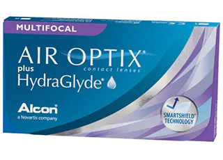 Air Optix Plus HydraGlyde Multifocal 6 Pack Contact Lenses
