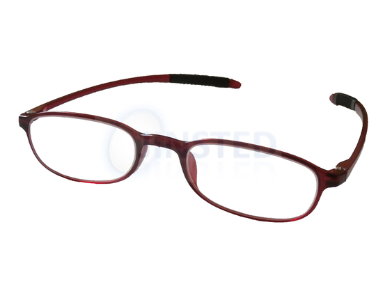 Adult Stylish Unisex Red Reading Glasses. Spectacles Strength From +1.00 - +4.00 Rg013