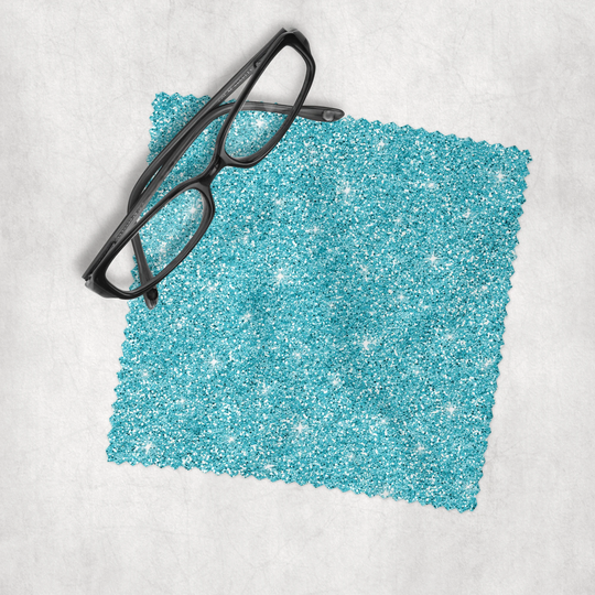 Glitter Stars - Microfiber Lens Cleaning Cloth For Eyeglasses, Cameras, Smartphones & All Screens