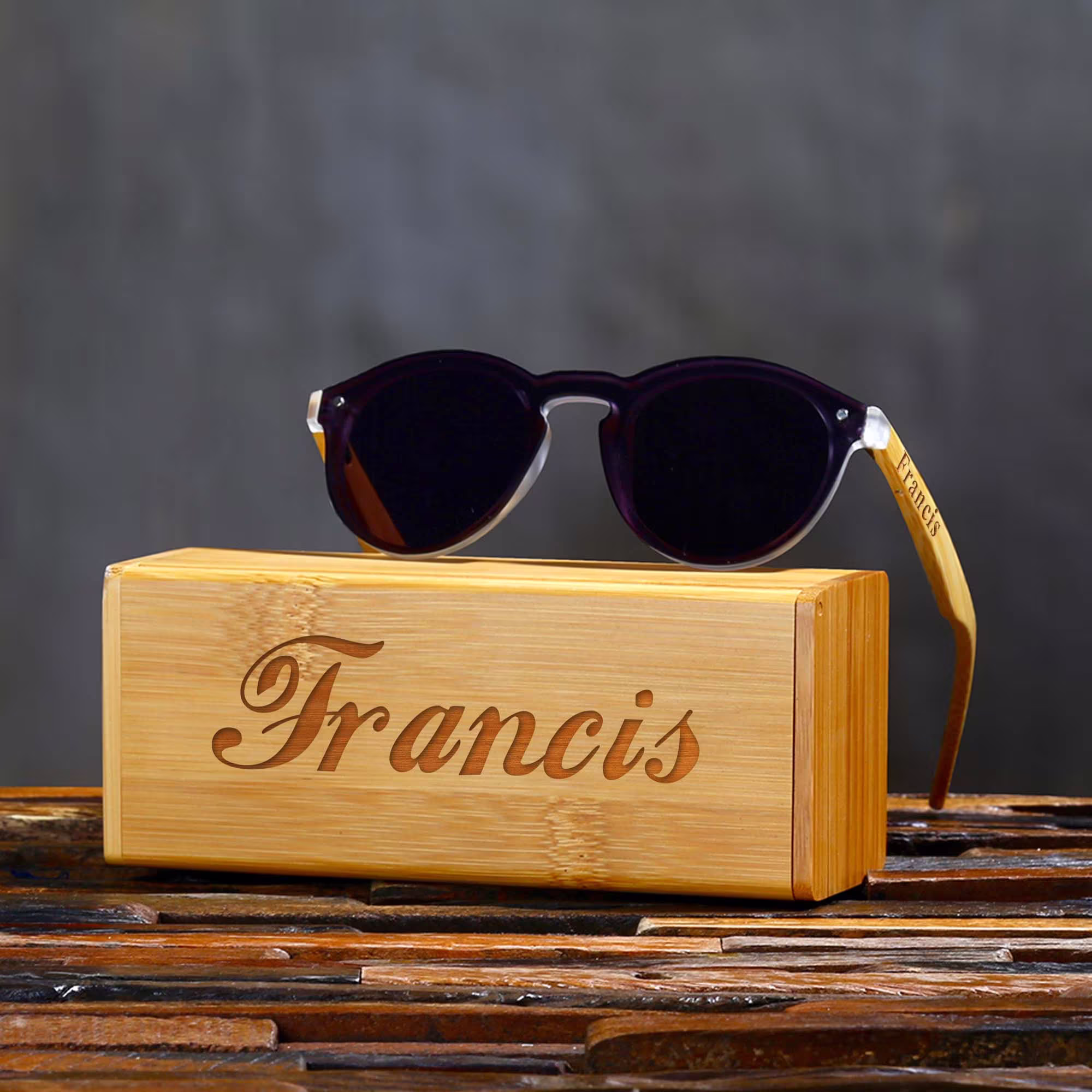 Personalized Sunglasses, Personalized Graduation Gifts, Gift For Her/Him, Gift, Wood Sunglasses