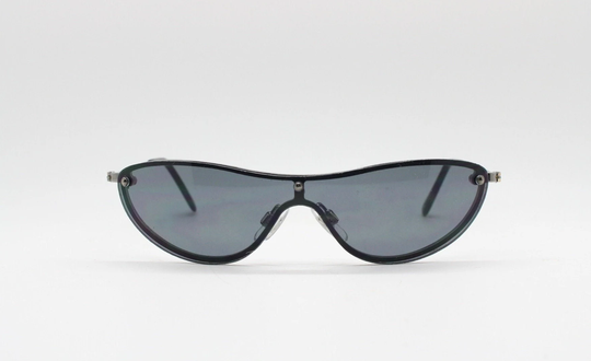 Kid's Vintage Y2K Shield Sunglasses. Black Wraparound Monolens Sports . Childrens, Teenagers 2000S Superhero Minimask Visor. Full Uv