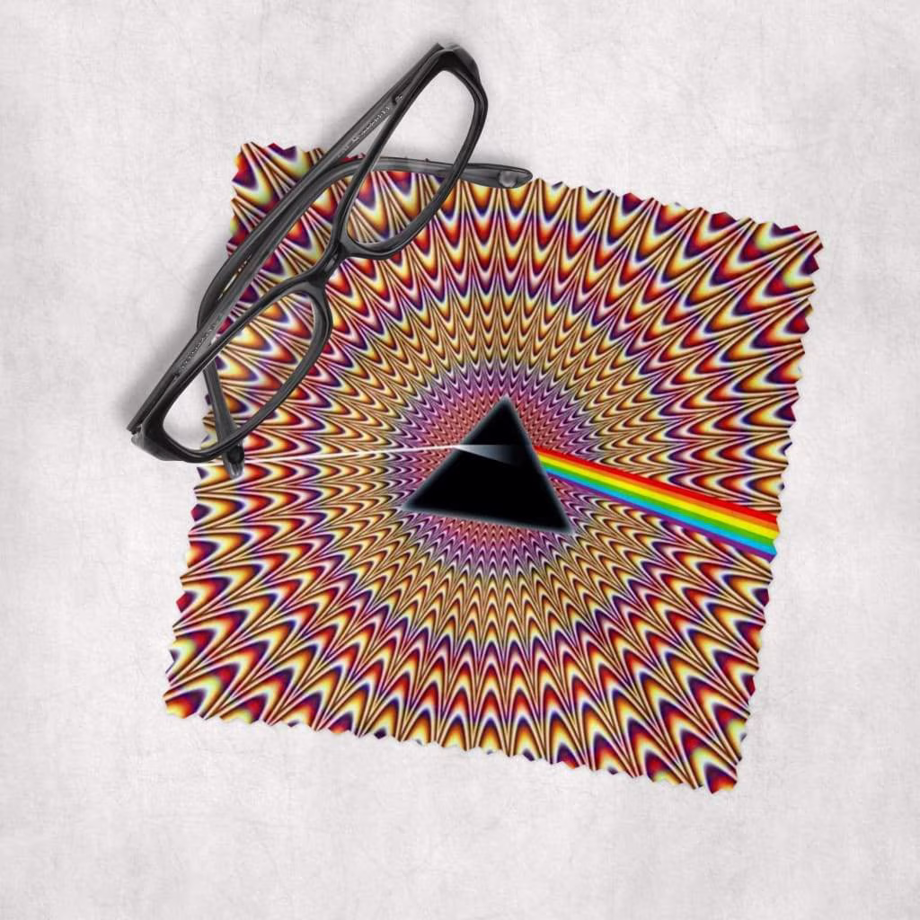Trippy Prism - Microfiber Lens Cleaning Cloth For Eyeglasses, Cameras, Smartphones & All Screens
