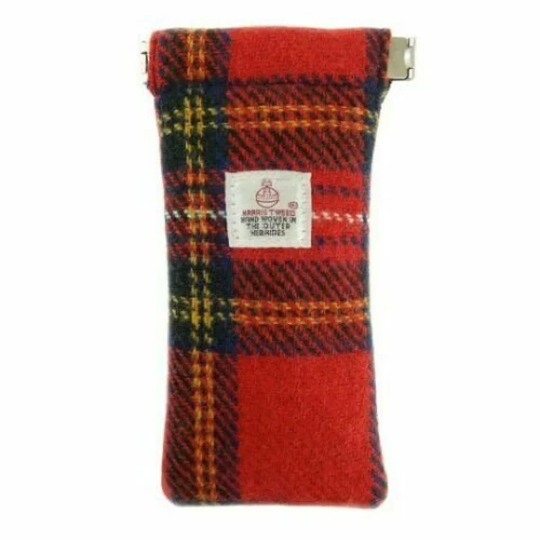 Harris Tweed Glasses Case in Royal Stewart lb2109-Col24