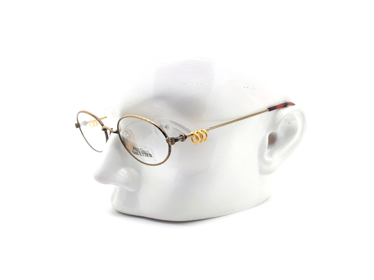 Jean Paul Gaultier 55-5101 Col 3 Vintage Oval 90S Glasses Frames // 1990S New Old Stock Jpg Eyewear