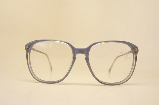 Vintage Blue Nordic International Eyeglasses Unused New Old Stock Eyewear 1980S