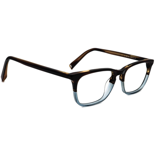 Warby Parker Eyeglasses Welty 325 Tortoise/Blue Rectangular Frame 52[]18 145