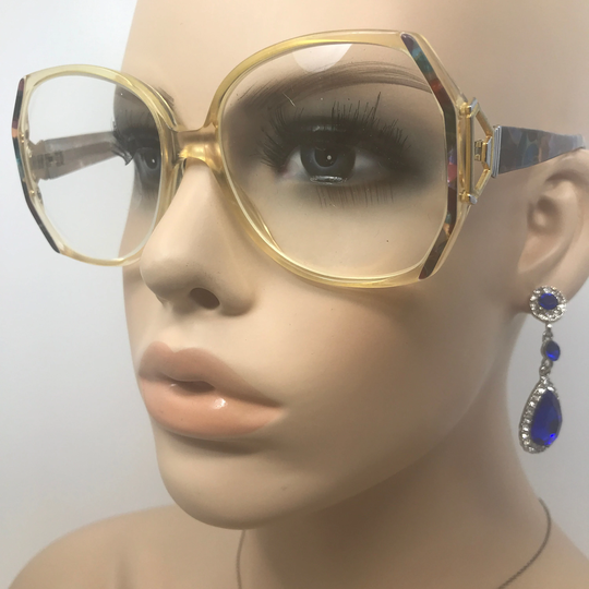 Vintage Oversize Eyeglasses Specsavers Angie Ladies Glasses Frame Clear Used Eyeglass Frames Retro