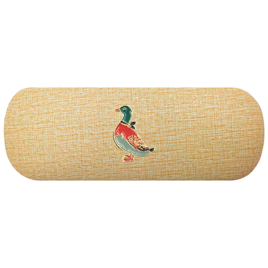 Duck Hard Glasses Case. Mallard Spectacle Harlequin Bird Reading Eyeglasses Rouen Sunglasses Farm Animal Birthday Gift