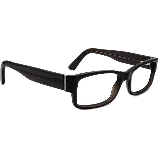 Burberry Eyeglasses B 2091 3227 Striped Gray Rectangular Frame Italy 52[]17 140