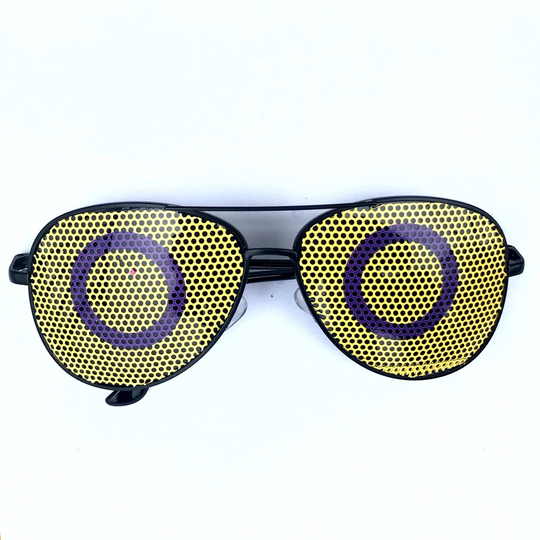 Intersex Pride Flag Graphic Sunglasses